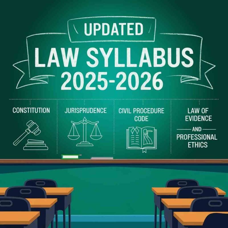 updated law gat syllabus 2025-2026