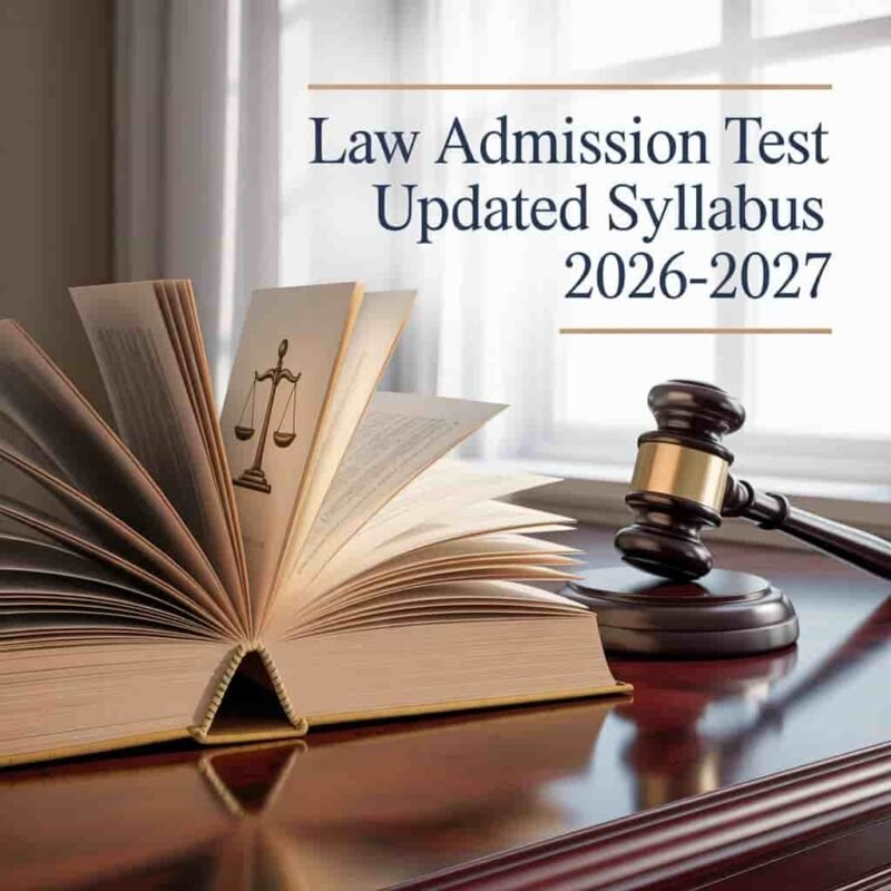Law Admission Test Updated Syllabus